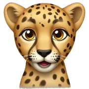 Cheetah sticker