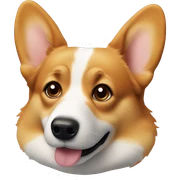 Corgi sticker