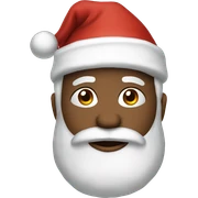 Santa clause sticker