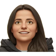 realistic outdoor portrait of girl sticker