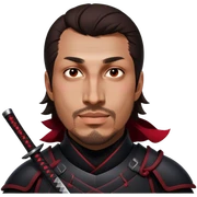 Shadow Samurai sticker
