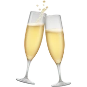 champagne sticker