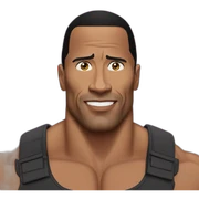 Dwayne Johnson sticker