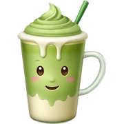 matcha tea latte sticker