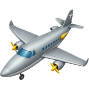 Cocodrilo combinado con avión gris sticker
