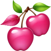 Cherry pink sticker