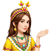 Colorful Parade Participant sticker