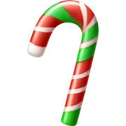 candy cane  sticker