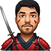 Battle-Ready Samurai sticker