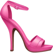 pink heels sticker