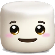 marshmallow sticker