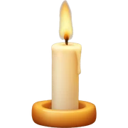 candle sticker
