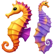 Seahorse sticker