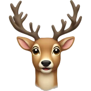 Deer sticker