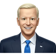 smiling man in formal attire sticker
