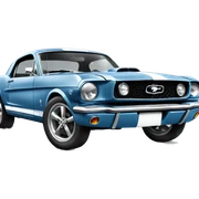 Ford mustang sticker