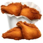fried chicken sticker