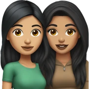 Brunette kylie jenner and bangladesh girl  sticker