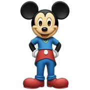 Mickey sticker