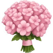 pink bouquet sticker