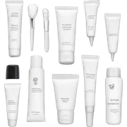 White skincare kit sticker