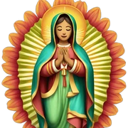 La virgen de Guadalupe sticker