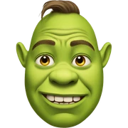 pregnant shrek sticker