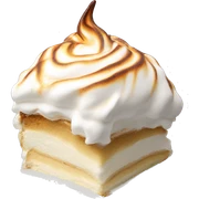 Baked Alaska dessert sticker
