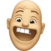 Laughing man sticker