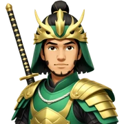 Samurai Guardian sticker