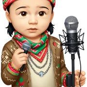 Colorful Singer sticker