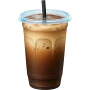 Iced coffee themed  sticker