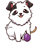 葡萄小狗 sticker
