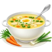 Egg flower soup  sticker