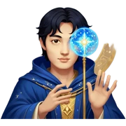 Cosmic Wizard sticker