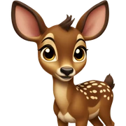 bambi  sticker