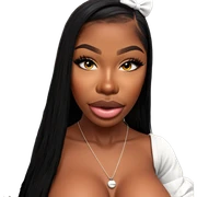 dark-skinned girl with stuffed toy sticker