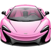 McLaren GT PINK sticker