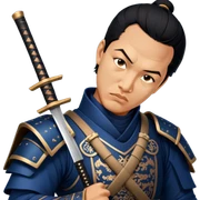 Vigilant Samurai sticker