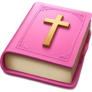 Pink bible sticker