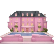 pink manison sticker