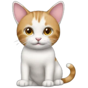 Cat clothes sticker