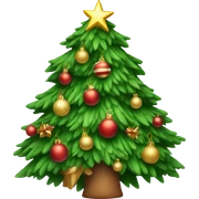 Cristmas tree sticker