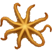 brittle star sticker