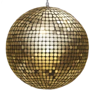 Disco ball sticker