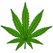 Marijuana sticker