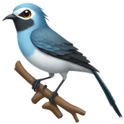 Scissortail bird sticker