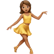 Girl dancing  sticker