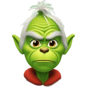 grinch sticker