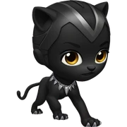 black panther sticker